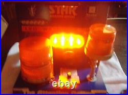 Rare Star Headlight & Lantern Working Store Display Led Warning Lights