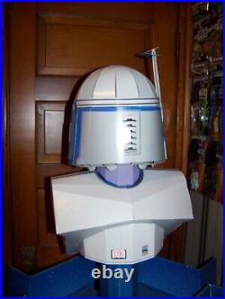 Rare Star Wars Jango Fett DK publishing retail store display rotating head