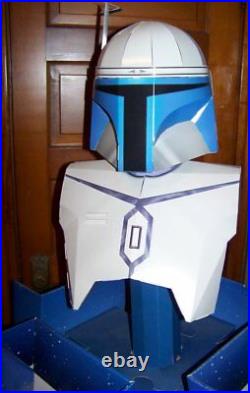 Rare Star Wars Jango Fett DK publishing retail store display rotating head