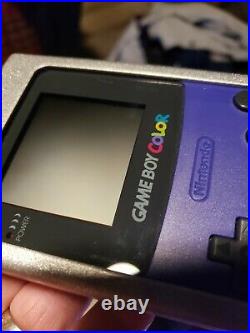 Rare Store Display Game Boy Color Grape with Not for Resale Tetris DX