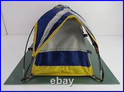 Rare Store Display Miniature Salesman Sample Tera Gear Double Tent & Connector