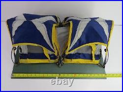 Rare Store Display Miniature Salesman Sample Tera Gear Double Tent & Connector