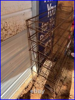 Rare Tom's Snacks Store Display Wire Rack 49 X 36.5 6 Shelves Heavy