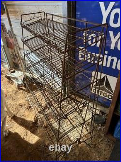 Rare Tom's Snacks Store Display Wire Rack 49 X 36.5 6 Shelves Heavy