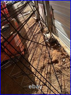 Rare Tom's Snacks Store Display Wire Rack 49 X 36.5 6 Shelves Heavy