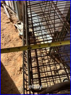 Rare Tom's Snacks Store Display Wire Rack 49 X 36.5 6 Shelves Heavy