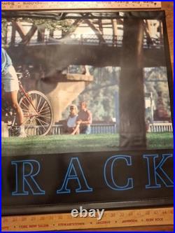 Rare TrekUsa Multi Track Vintage Store Display Banner 47x 26 Inches See Photo