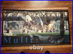 Rare TrekUsa Multi Track Vintage Store Display Banner 47x 26 Inches See Photo