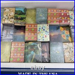 Rare Trump Store Display With 125 Decks Of Playing Cards Vintage New Hoyle USA