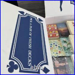 Rare Trump Store Display With 125 Decks Of Playing Cards Vintage New Hoyle USA