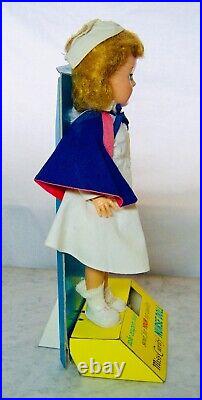 Rare! VINTAGE 1950's MISS CURITY NURSE TONI P-90 14 Store Display Stand NRFB