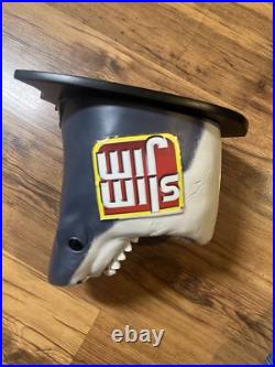 Rare VTG SLIM JIM Promo BROKEN Shark Head Wall Mount Turkey LOT Store Display