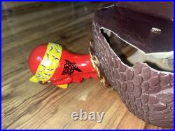 Rare VTG SLIM JIM Promo BROKEN Shark Head Wall Mount Turkey LOT Store Display