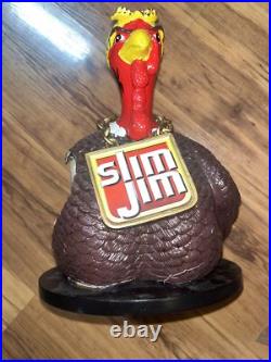Rare VTG SLIM JIM Promo BROKEN Shark Head Wall Mount Turkey LOT Store Display