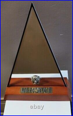 Rare Versace Mirror Store Display Sign compaign 1990 collectibles