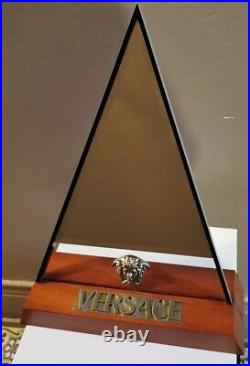 Rare Versace Mirror Store Display Sign compaign 1990 collectibles