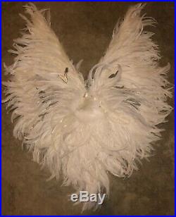 Rare Victoria Secret Fashion Show Angel Wings Display Bling Prop