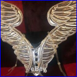 Rare Victoria Secret Fashion Show Angel Wings Display Bling Prop