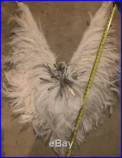 Rare Victoria Secret Fashion Show Angel Wings Display Bling Prop