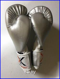 Rare Victoria Secrets Sport Boxing Gloves VSX Display Prop Gray Bag Workout