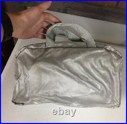 Rare Victoria Secrets Sport Boxing Gloves VSX Display Prop Gray Bag Workout