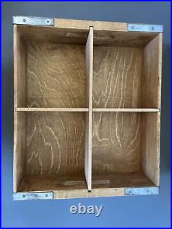 Rare Victoria's Secret LOVE PINK Wood Crate Wooden Store Display & Box Dividers
