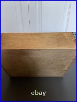 Rare Victoria's Secret LOVE PINK Wood Crate Wooden Store Display & Box Dividers