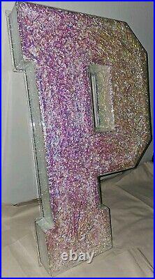 Rare Victoria's Secret PINK P Store Display Prop SIGN Collectible HTF Vintage