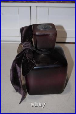 Rare Victoria's Secret Velvet Amber Blackberry Perfume Bottle Store Prop Display