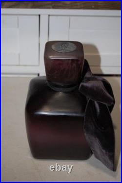 Rare Victoria's Secret Velvet Amber Blackberry Perfume Bottle Store Prop Display