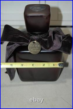 Rare Victoria's Secret Velvet Amber Blackberry Perfume Bottle Store Prop Display