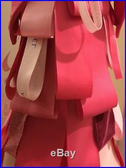 Rare Victorias Secret PINK 2010 Store Display Breast Cancer Ribbon Cone Tree
