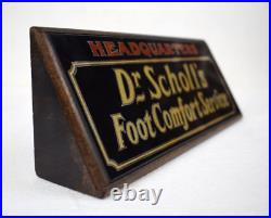 Rare Vintage 1930's Dr. Scholl's Foot Comfort Service Store Display Sign