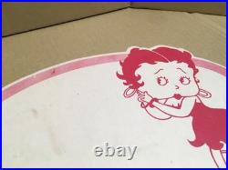 Rare Vintage 1930s 1940s BETTY BOOP STORE DISPLAY ADVERTISING SIGN Max Fleischer