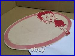 Rare Vintage 1930s 1940s BETTY BOOP STORE DISPLAY ADVERTISING SIGN Max Fleischer