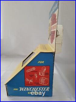 Rare Vintage 1950s Winchester Hi Power Battery General Store Cardboard Display