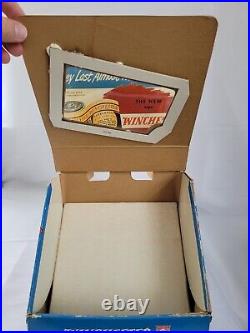 Rare Vintage 1950s Winchester Hi Power Battery General Store Cardboard Display