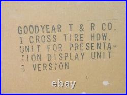 Rare Vintage 1977 Goodyear Tires Eagle Sign Tire Stander Store Display