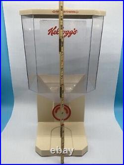 Rare Vintage 1986 Kellogg Company Cereal Dispenser Store Display Model #2005