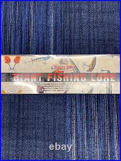 Rare Vintage 2002 NIB Rivers Edge Products Giant 27 Store Display Fishing Lure