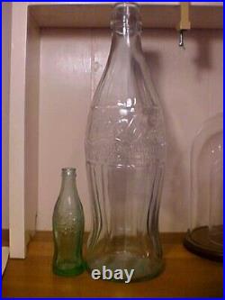 Rare Vintage Coca-cola Huge 20'' Store Display Advertising Bottle. D-105529. Nice