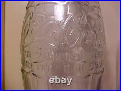 Rare Vintage Coca-cola Huge 20'' Store Display Advertising Bottle. D-105529. Nice