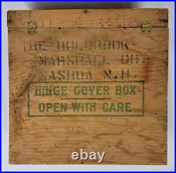 Rare Vintage Codfish Large Store Display Advertising Box Monadnock New Hampshire