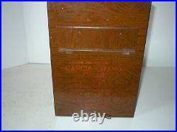 Rare Vintage Garcia Cigar Grande General Store Countertop Display And Humidor