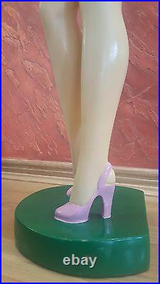 Rare Vintage Girl Swimsuit Store Display Figure, Mini Mannequin