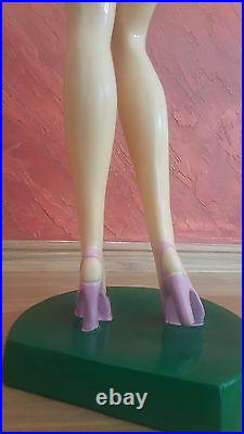 Rare Vintage Girl Swimsuit Store Display Figure, Mini Mannequin