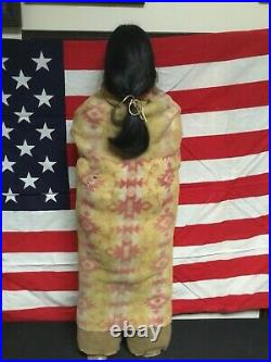 Rare! Vintage Huge Skookum Indian Store Display Figure 33 Inches Tall