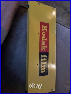 Rare Vintage Kodak Metal Film Store Counter Holde Display Rack A60-40 Yellow
