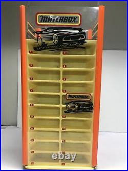 Rare Vintage Matchbox Rotating Store Display 1 75 Car Display EXCELLENT COND