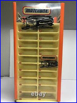 Rare Vintage Matchbox Rotating Store Display 1 75 Car Display EXCELLENT COND